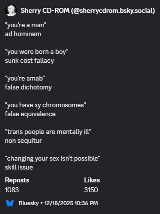 Fallacy rule