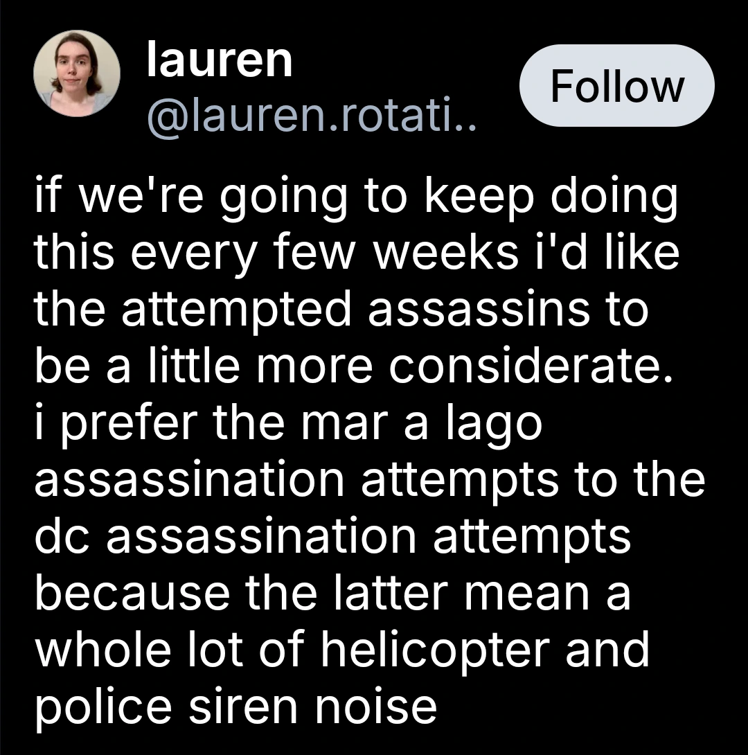 Assassination Attempts: ★★☆☆☆ (Would Prefer Florida)