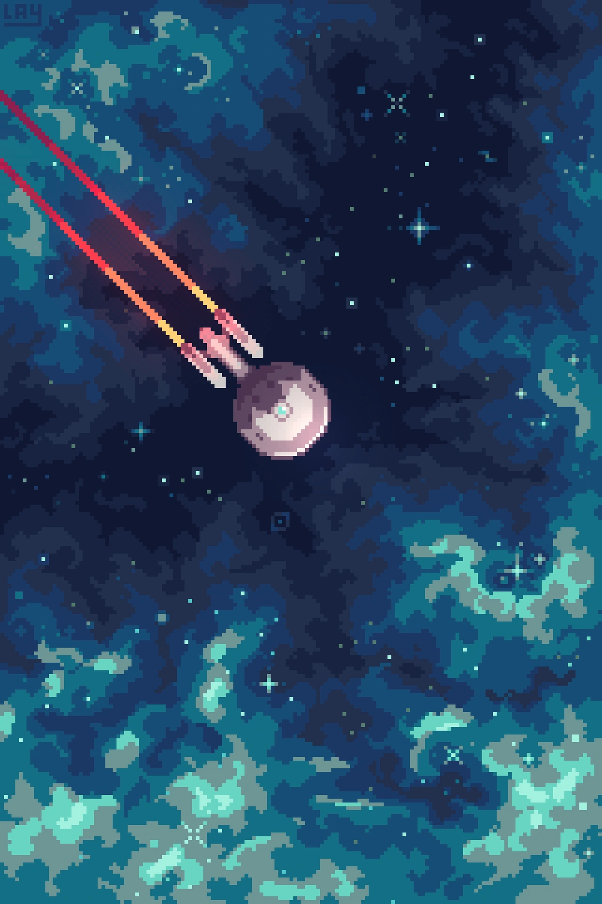 Enterprise boldly engaging or something