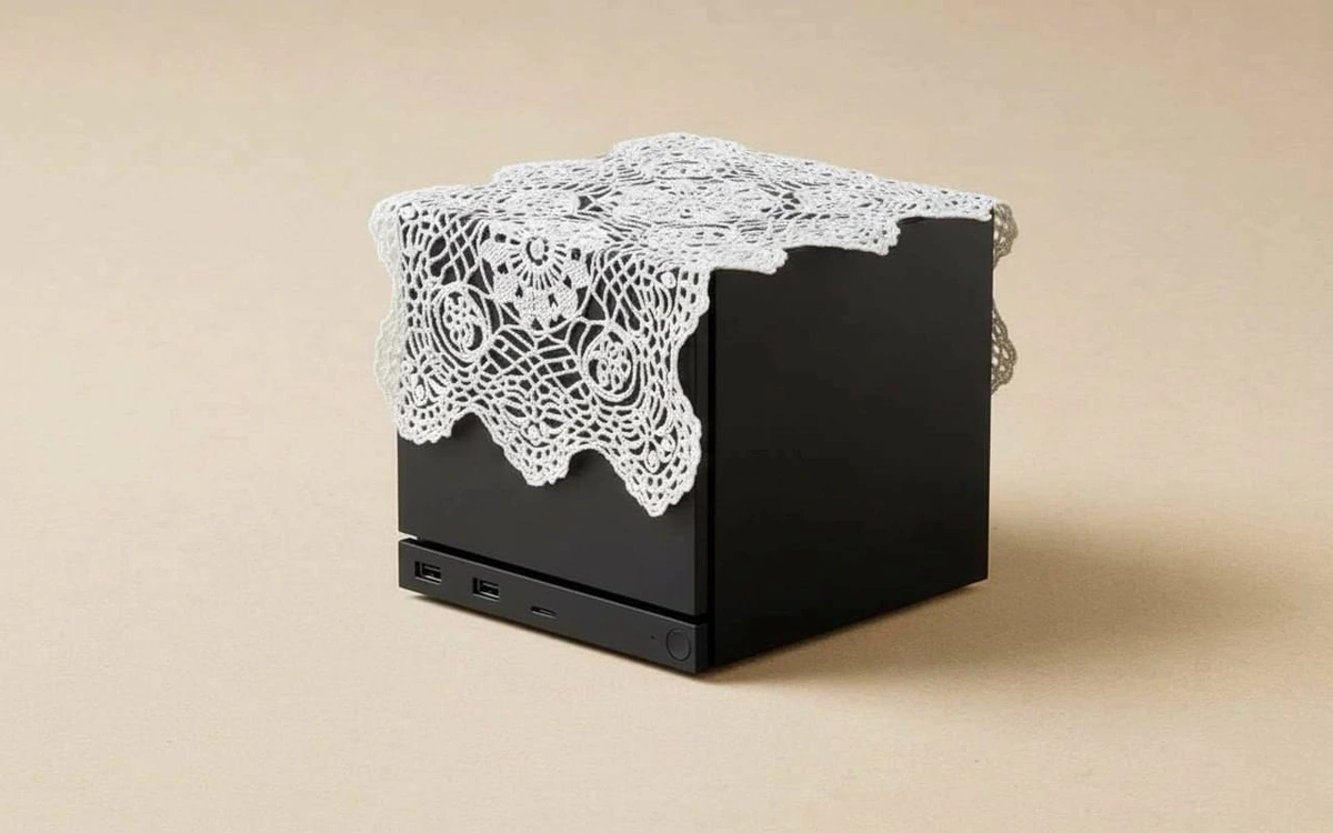 Steam Machine but with a doily on top