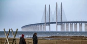 Öresundsbron fick stängas efter masspunktering