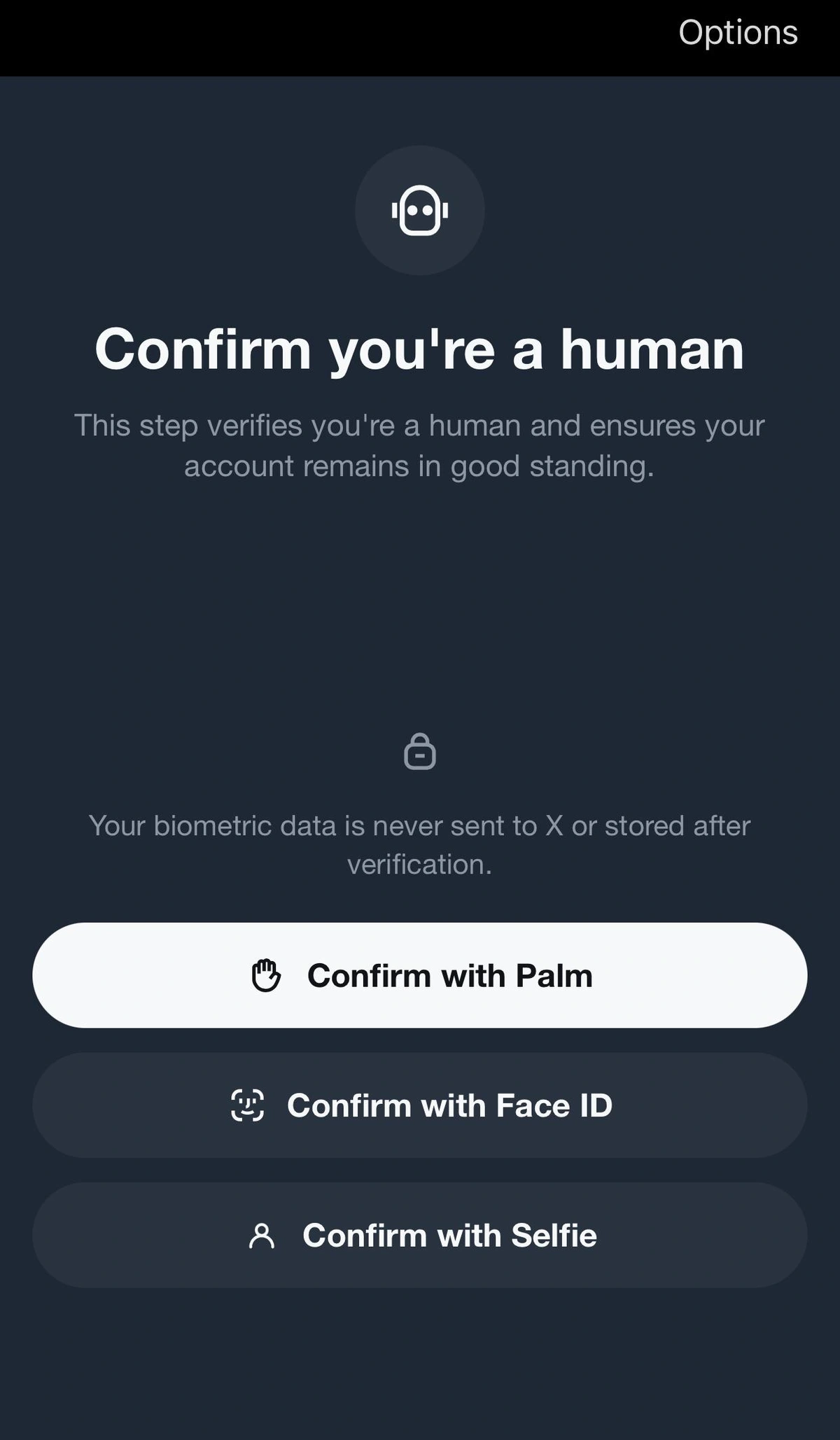 A new update by X/Twitter forces users who are locked out of their accounts for "inauthentic behaviour" to provide a selfie, their ID cards or video of their palms to prove that they're not bots.