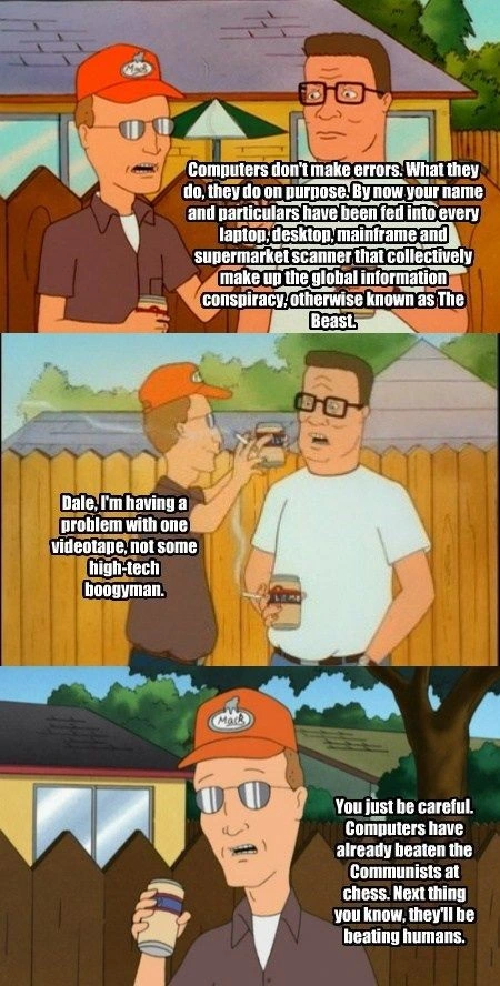 Computers don't make errors.