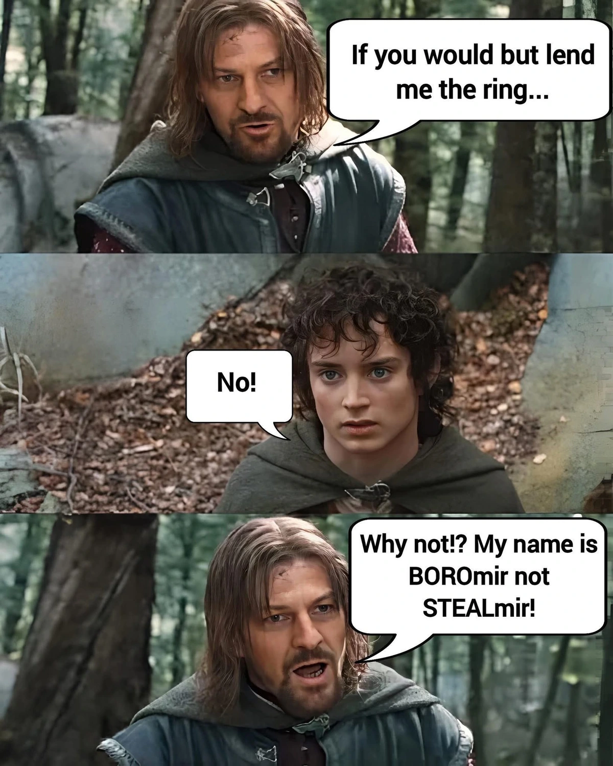 Just let me SEE it for a bit!