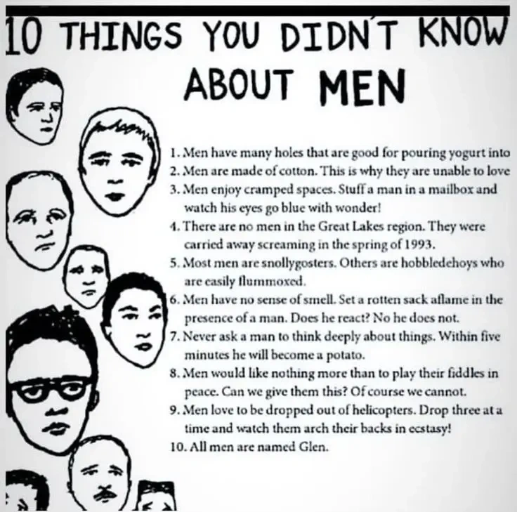 Not all of these are true