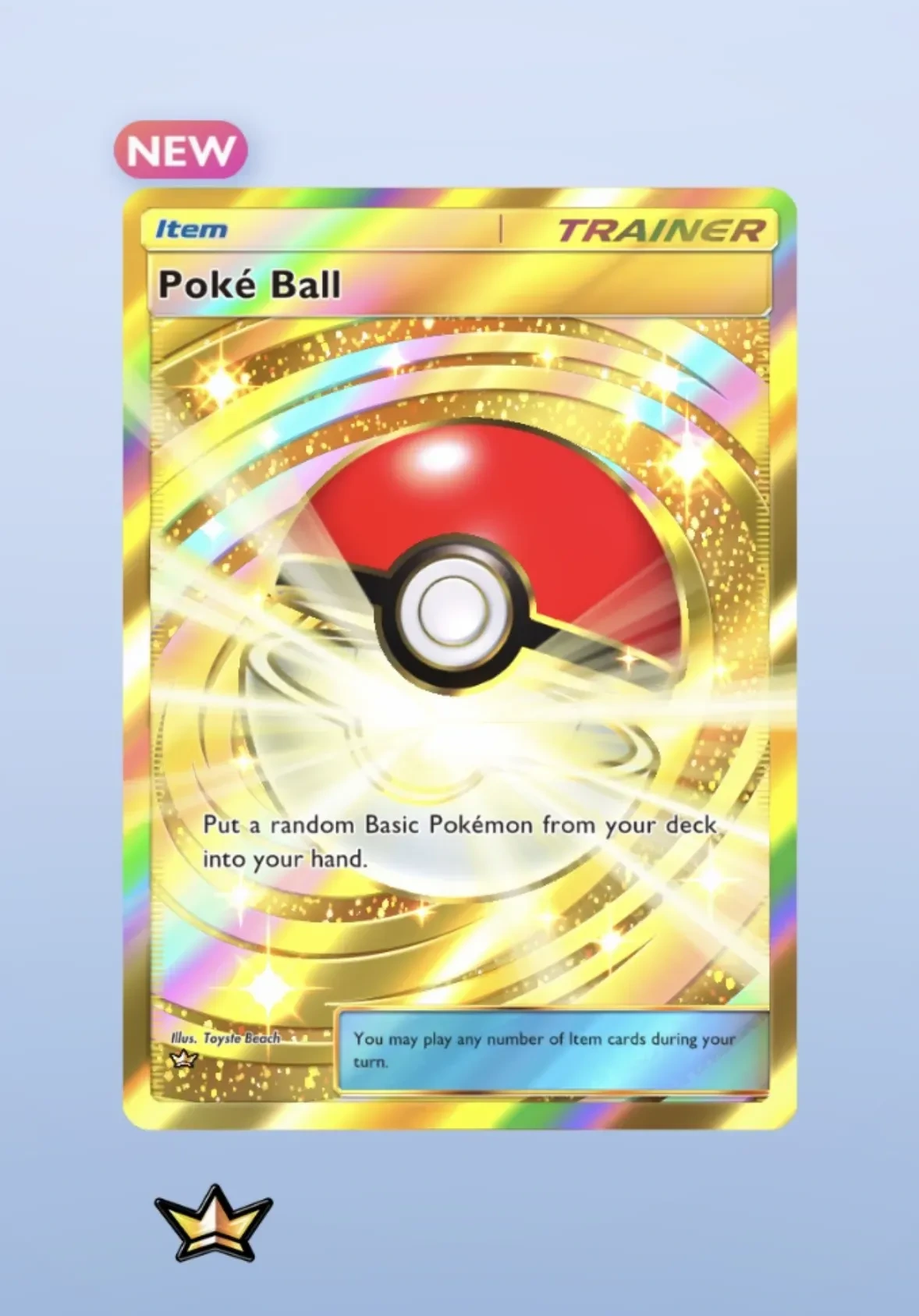 Crown Rare Poke Ball