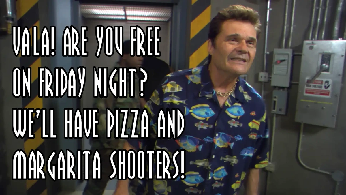 It's the Hawaiian shirt