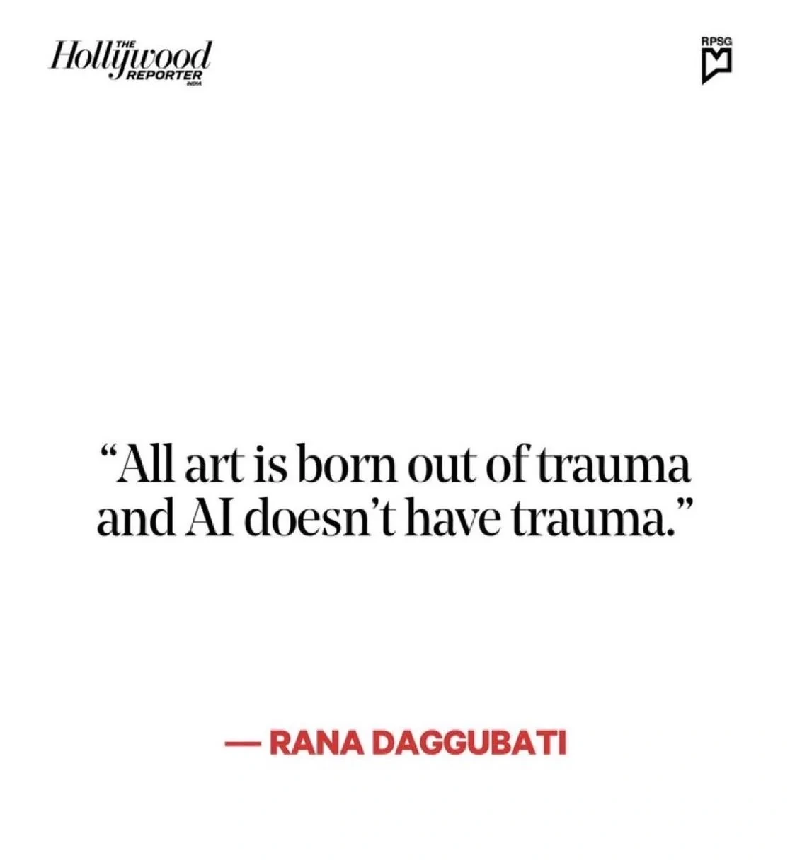 This is the art equivalent of "A computer cannot be held accountable, therefore a computer must never make a management decision"
